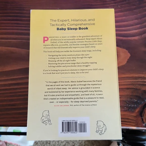 Precious Little Sleep Book - Picture 2 of 2